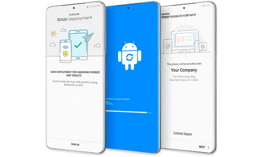 Samsung Knox Mobile Enrollment